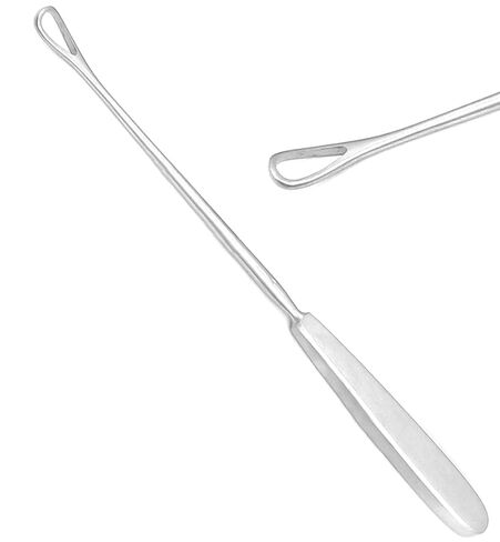 Sims Curettes 11" (27.9cm), Size 4, Sharp Blade Stainless Steel Instruments in Saudi Arabia