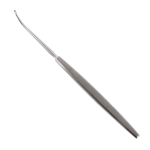 Frontal Sinus Curette, 7", Curved 45 Degree, 3x4 mm Cup in Kuwait