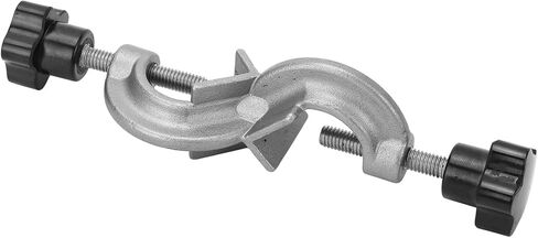 Stainless Steel Cross Clamp Holder, Laboratory Stand Clamp Holder with Heat Resistance and Good Strength, for Home Research Institute Use Fixing Fixture in Saudi Arabia