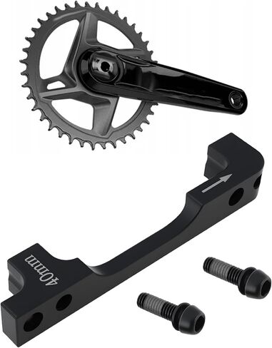 قم بإنشاء فكرة محول فرجار الفرامل 40 مم متوافق مع SRAM للأمام 200 مم والخلفي 180 مم in Kuwait