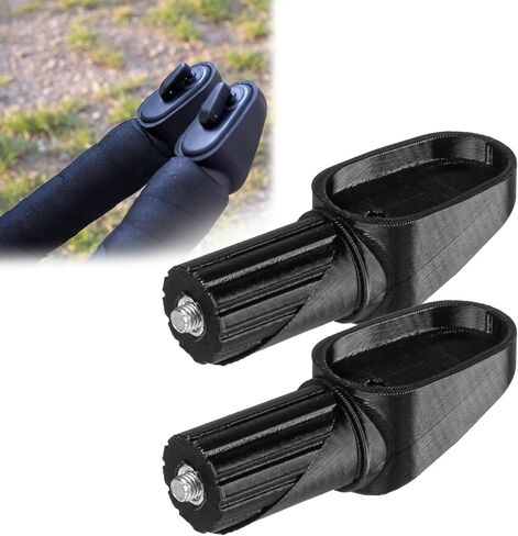 2Pcs Adapters for SRAM AXS Wireless Blips | Recumbent Bar Mounts | Aerodynamic End Cap Design | Secure Attachment-Easy Access-Minimizes Drag | for Time Trial and Road Bikes in Kuwait