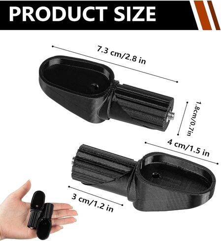 2Pcs Adapters for SRAM AXS Wireless Blips | Recumbent Bar Mounts | Aerodynamic End Cap Design | Secure Attachment-Easy Access-Minimizes Drag | for Time Trial and Road Bikes in Kuwait