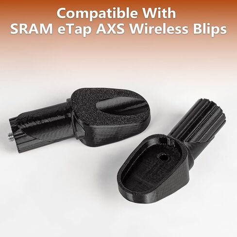 2Pcs Adapters for SRAM AXS Wireless Blips | Recumbent Bar Mounts | Aerodynamic End Cap Design | Secure Attachment-Easy Access-Minimizes Drag | for Time Trial and Road Bikes in Kuwait