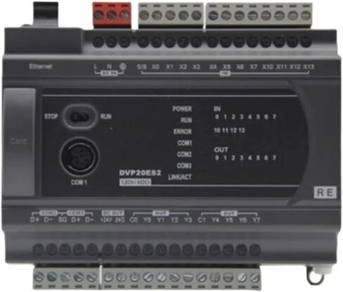 وحدة DVP20ES200RE مصدر طاقة من سلسلة DVP-ES بجهد 100-240 فولت in Kuwait