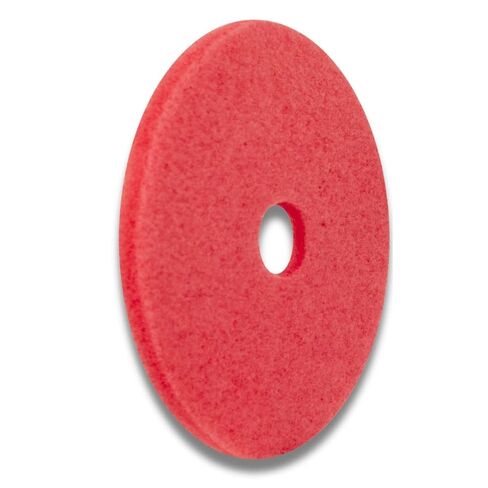 Virginia Abrasives 17" Red Floor Maintenance Pads – Synthetic Non-Woven Buffing/Scuff Removal Pads for Orbital Machines, 5-Pack in Kuwait