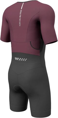 Lo.gas Triathlon Suits Mens,High Elasticity Breathable Quick-Drying Trisuits Race‌ Skinsuits Cycling Swimskin Bike Swim Run in Kuwait