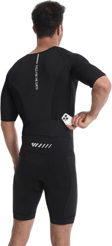 بدلات Lo.gas Triathlon للرجال، مرونة عالية للتنفس سريعة الجفاف بدلات السباق‌ بدلات ركوب الدراجات وجلد السباحة والجري in Kuwait