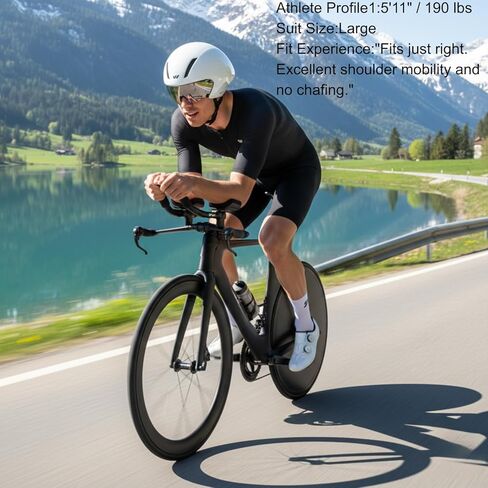 بدلات Lo.gas Triathlon للرجال، مرونة عالية للتنفس سريعة الجفاف بدلات السباق‌ بدلات ركوب الدراجات وجلد السباحة والجري in Kuwait