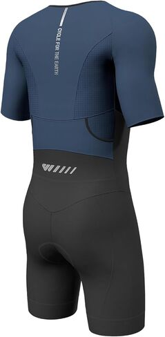 بدلات Lo.gas Triathlon للرجال، مرونة عالية للتنفس سريعة الجفاف بدلات السباق‌ بدلات ركوب الدراجات وجلد السباحة والجري in Kuwait