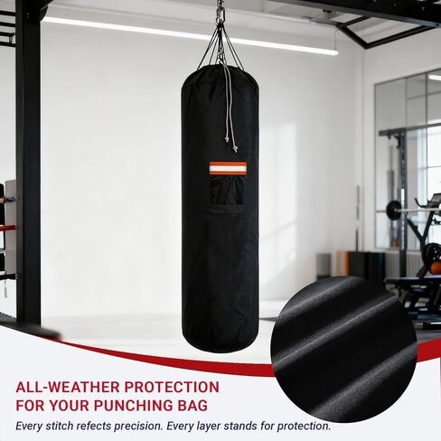 Free Standing Punching Bag Cover Outdoor Waterproof 420D Oxford Fabric, Full Protector for Boxing Dummy and Stand, Heavy Duty Cover for BOB Punching Bag 70" H x 28" D in Saudi Arabia