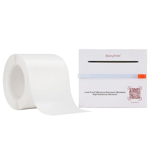 stonylab Lab Sealing Film, 10cm Wide x 38m Long, Flexible and Highly Stretchable (Over 500%), Self-Adhesive Film for Secure Lab Container, Prevents Leakage and Evaporation in Saudi Arabia
