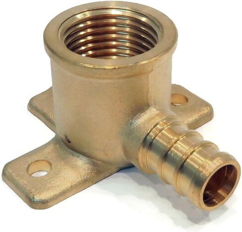 1/2 بوصة Pex نحاس قطرة الأذن المرفقين تركيب 1/2 بوصة تجعيد اتصال 5 in Kuwait