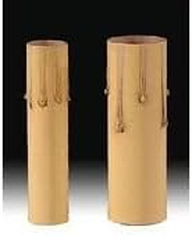 B&P Lamp® 4" Ht., "Antique" Paper Board Candle Covers, Candelabra Size in Kuwait