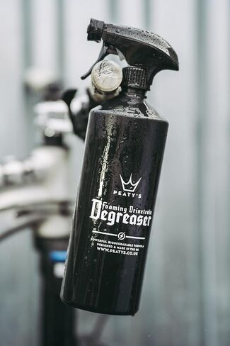 Peaty's Foaming Drivetrain Degreaser- High Strength Biodegradable Bicycle Cassette and Chain Cleaner, 500ml / 16.9 oz in Saudi Arabia