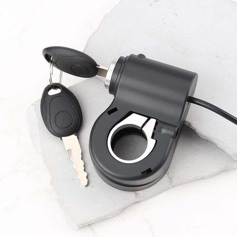 24V-72V E-Bike 2-Pin Ignition Switch with 2 Keys SM Connector for Handlebar Twist Throttle in Saudi Arabia