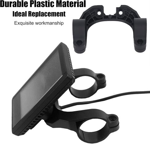 Electric Bike LCD Display Holder, Durable Plastic Replacement Electric Display Bracket Mount E Bike Accessories with Screws for BAFANG 850C C965 Monitors in Saudi Arabia