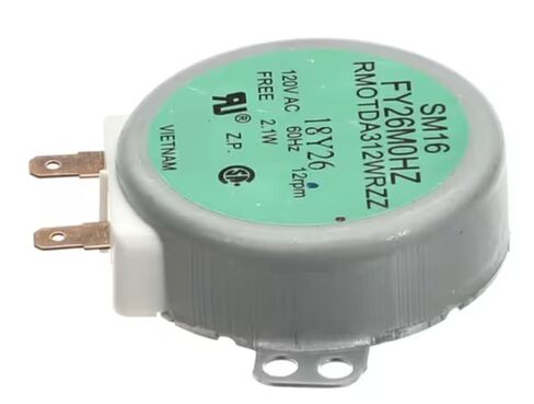Fits Sharp SM16 FY26M0HZ RMOTDA312WRZZ 18Y26 120V AC 60HZ 12rpm Motor, Stirrer for R-21HT, R-21JV, R-22GT in Saudi Arabia