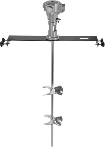 50 Gallon IBC Pneumatic Mixer Air Agitator 1/2 200L High Efficiency Paint Stirring Equipment With Support Hanger for Ink Resin Adhesive Che-mical Dissolution in Kuwait