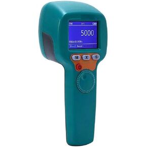 مناظير محمولة قابلة لإعادة الشحن، مقياس سرعة الدوران غير متصل، إضاءة عالية 1500LUX وقياس 60~999,999 دورة في الدقيقة/هرتز، دقة 0.001% لاستكشاف أخطاء محرك تروس محرك السيارة وإصلاحها in Kuwait