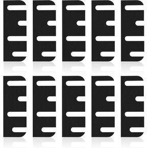 10 Pack Door Hinge Shims, 4 Inch Lenth 0.040 Inch Thickness Hardware for Door Hinge Repair Kit (Style B) in Kuwait