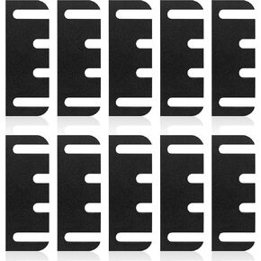 10 عبوات من حشوات مفصلات الأبواب، أجهزة بسمك 4 بوصات وسمك 0.040 بوصة لمجموعة إصلاح مفصلات الأبواب (النمط B) in Kuwait