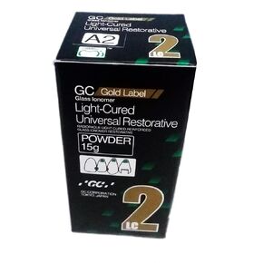 GC 002505 Fuji II LC Light Cure Universal Restorative Powder 15 Gm A2 000196 in Kuwait
