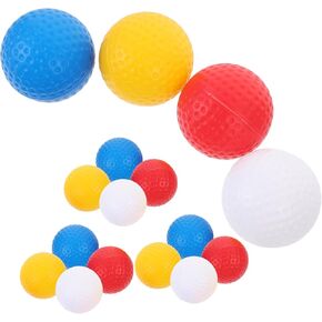 16pcs Hollow Golf Balls Practice Plastic Golf Balls for Boys and Girls Women for Backyard in Kuwait