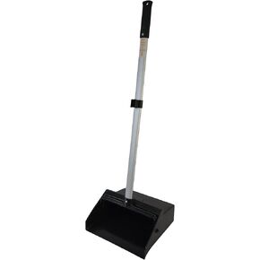 Janico 1085 Commercial Lobby Dustpan Upright, Aluminum Handle, 37" Length, Black in Kuwait