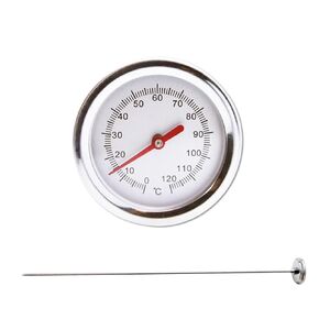 ميزان حرارة السماد مع 36.4 بوصة من الفولاذ المقاوم للصدأ، ميزان حرارة التربة، موازين حرارة البستنة، موازين حرارة القش للسماد، أدوات الزراعة العضوية الاحترافية in Kuwait