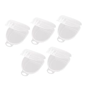 5pcs Boxing Storage Box with Lid, Portable Tooth Socket Case for Tooth Guards and Retainers, Compact Denture Care Organizer for Sports Use in Saudi Arabia