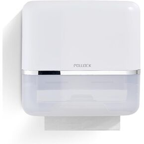 Commercial Paper Towel Holder Dispenser, 400+ Multifold/Trifold/C Fold Hand Towel Dispenser, Wall Mounted Paper Towel Dispenser for Bathroom Tissue Dispenser, Large Capacity in Kuwait