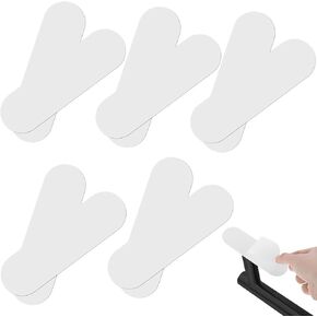 10 Pcs Self Adhesive Strips Paper Towel Holder Adhesive Replacement, Self Adhesive Strips Paper Towel Holder Under Cabinet Adhesive Strip Replacement, 5.7 x 1.7 in in Kuwait