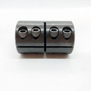 Summit Collars العلامة التجارية 1CC-050-050 اقتران تثبيت منفصل، ISCC-050-050 1/2 بوصة × 1/2 بوصة تتحمل 1 1/8 بوصة OD، طول 1 3/4 بوصة، برغي مشبك 8-32 × 1/2 in Kuwait