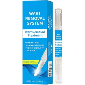 Fast Acting Skin Tag Remover for Face & Body - Salicylic Acid Mole and Wart Removal Pen with Brush I Gentle Formula for Wart Remover, Travel Size (0.085FL.OZ) in Kuwait
