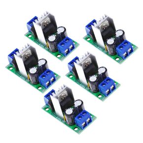 5PCS L7805 LM7805 LM7812 L7812 Voltage Rectifier Regulator 12-24V AC or DC to 5V 12V DC Power Supply Converter Module Board (LM7812) in Saudi Arabia