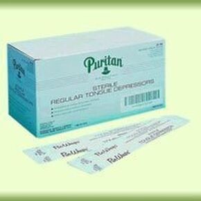 PT# -25-705 705- Depressor Tongue Birchwood Adult 11/16x6" Sterile 100/Bx by, Puritan Medical Products in Kuwait