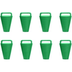 8 Pcs Kayak Scupper Plugs Kit with Silicone Handles 2 Sizes Scupper Plugs Drain Holes Stopper Non-Slip Easy Installation Waterproof & Leak-Proof for Kayaks Canoes Fishing Boats (Green, Small) in Kuwait