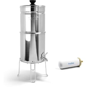 Proone Big+ Gravity Water Filter System - موزع مرشح المياه المصقول 3 جالون 3 جالون in Kuwait