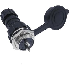 10 GX16 connectors M16 docking back nut male and female plug socket 2pin3pin4pin5pin6pin7pin8pin9pin10pin(Back nut 8P 10PCS) in Kuwait