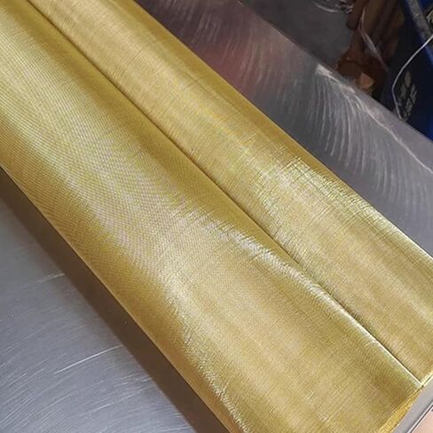 Pure Copper Mesh Roll, Woven Mesh Breathable Mesh Filter Made of Copper Wire with Uniform Thickness and Strong Weave in Saudi Arabia
