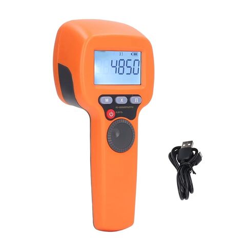 ستروبسكوب رقمي محمول، مقياس سرعة الدوران عالي الدقة، 60-99999 دورة في الدقيقة، فلاش LED، شاشة LCD - يمنع قياس التلامس، عمر بطارية طويل، مثالي للاستخدام الصناعي in Kuwait