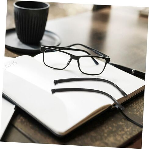 1 زوج نظارات معبد استبدال الأسلحة مقعرة وتصميم الأسنان المسطحة لتحسين قبضة والمتانة نظارات ملحق للإطارات in Saudi Arabia