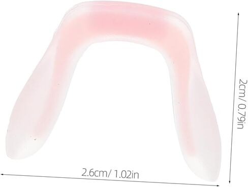 ibasenice 2pcs Eyeglass Bridge Saddles Silicone Nose Pads for Glasses Removable Nose Saddles for Eyewear in Saudi Arabia