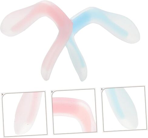 ibasenice 2pcs Eyeglass Bridge Saddles Silicone Nose Pads for Glasses Removable Nose Saddles for Eyewear in Saudi Arabia