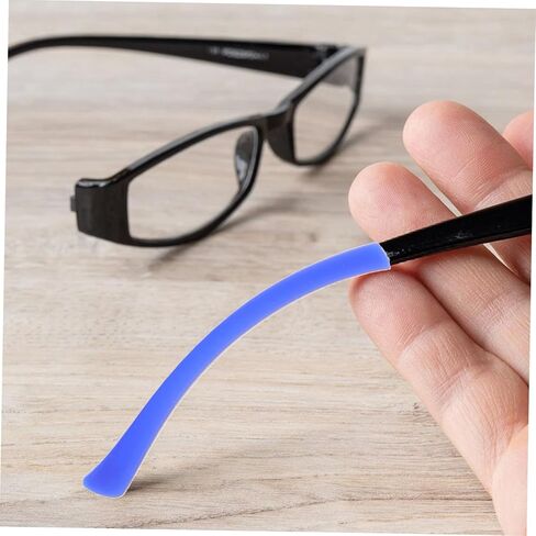 12 Pairs Eyewear Leg Covers Slid Spectacles Sleeve for Comfortable Fit Soft and Stretchy for Daily Wear and Sports Colors Each in Saudi Arabia