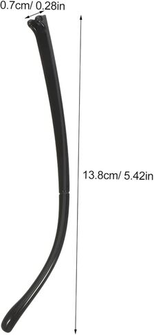 1pair Replacement Temple for Eyeglasses Arm Accessories Concave and Flat Tooth Design for Versatile Eyewear Repair in Saudi Arabia