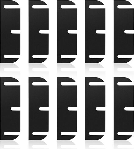 10 Pack Door Hinge Shims, 4 Inch Lenth 0.040 Inch Thickness Hardware for Door Hinge Repair Kit (Style B) in Kuwait