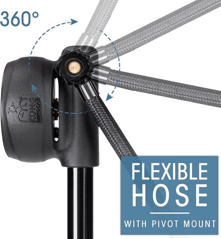 مضخة صدمات عالية الضغط - 400 رطل لكل بوصة مربعة للشوكة الأمامية والخلفية لتعليق الدراجات الهوائية - مضخة صدمات للدراجة مع صمام شريدر بدون خسارة in Kuwait