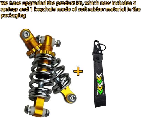 CIJUFOI 2 Pcs 5 Inch 125mm Rear Shock Absorbers for Electric Bicycle Scooter, E Bike Spring Rear Shocks Universal in Kuwait