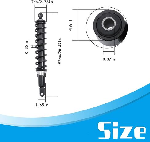 Rear Shocks Replacement for 52400-HR3-A21 52400-HR4-A21 Replacement for Honda Rancher TRX420 Foreman TRX500 in Saudi Arabia